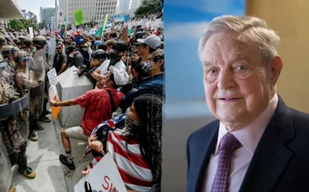 George Soros Funded “No Kings” Anti-Trump Protests Across U.S.