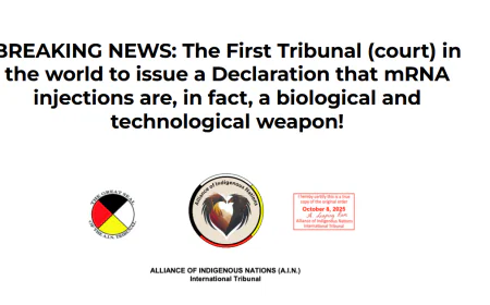 International Tribunal Declares mRNA Jabs ‘Biological Weapons of Mass Destruction’