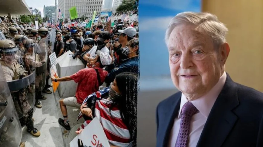 George Soros Funded “No Kings” Anti-Trump Protests Across U.S.
