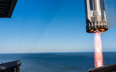 SpaceX Starship Completes Seventh Test Flight Successfully Landing Both Stages for First Time