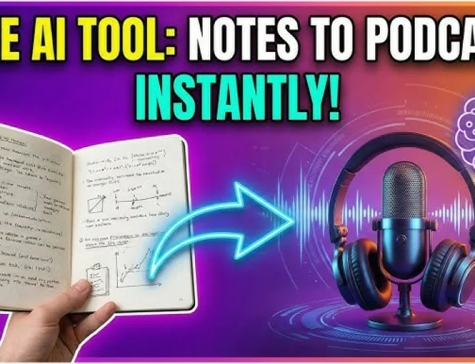 Turn Any Document Into a Podcast for Free — No Subscription, No Limits