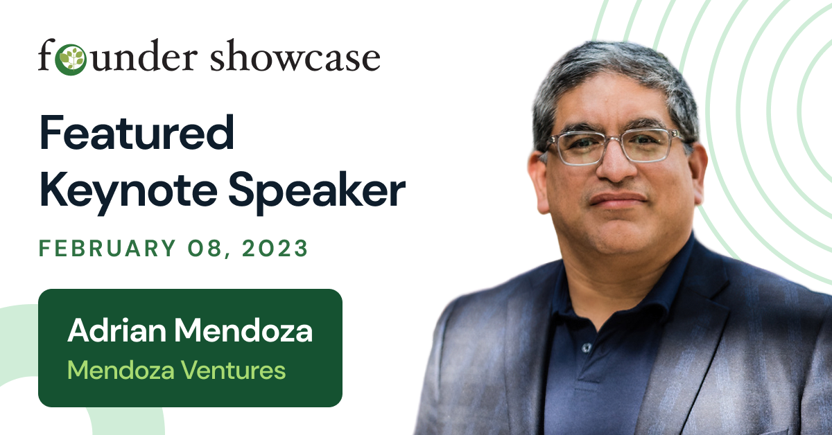 announcing-adrian-mendoza-general-partner-at-mendoza-ventures-as-the-next-founder-showcase-keynote-speaker-dubai hero image