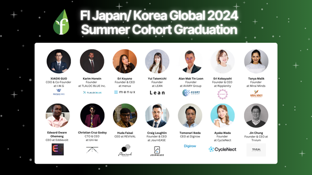 founder-institute-japan-korea-global-2024-summer-cohort-graduation hero image