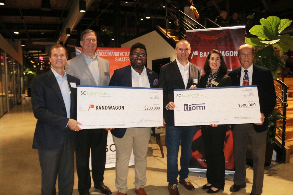 two-fi-greenville-portfolio-companies-bandwagon-and-tform-receive-6-figure-investments-from-sc-launch hero image