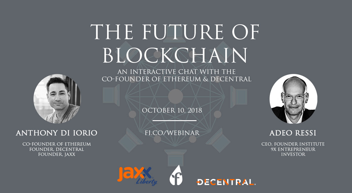 join-us-for-our-upcoming-webinar-with-the-co-founder-of-ethereum-the-future-of-blockchain hero image