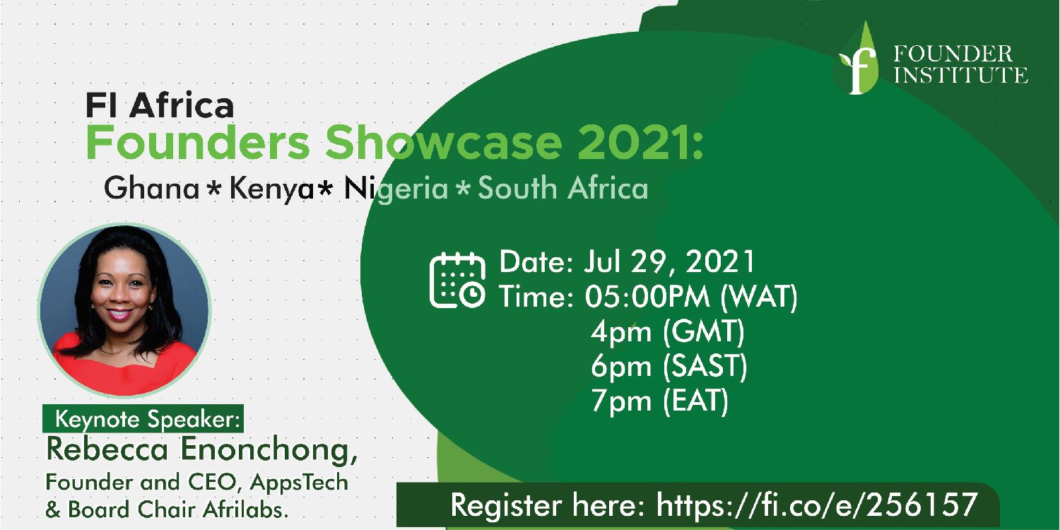 founder-institute-to-showcase-new-portfolio-companies-from-africa hero image