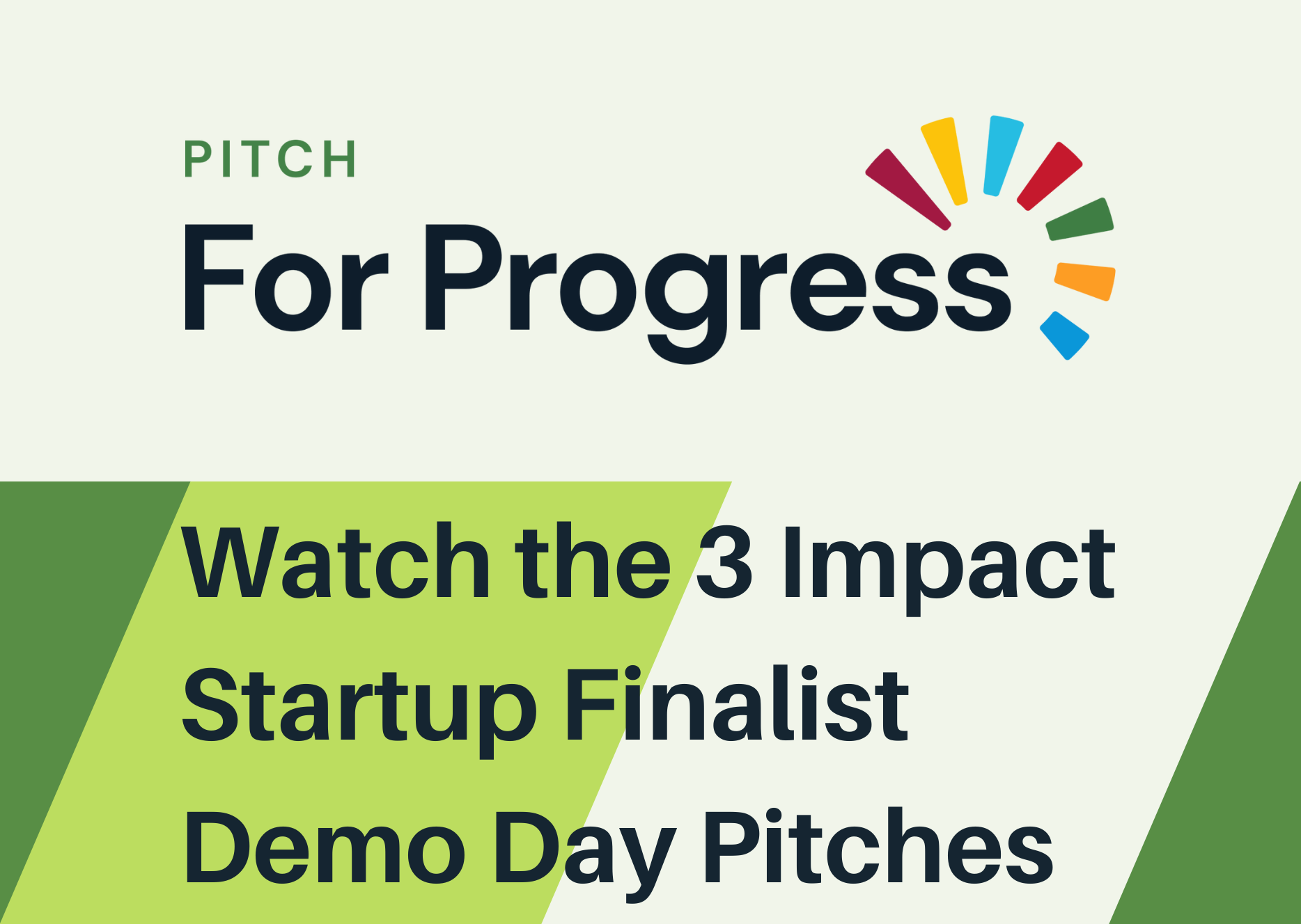 impact-startup-pitch-for-progress-2021-finalists hero image