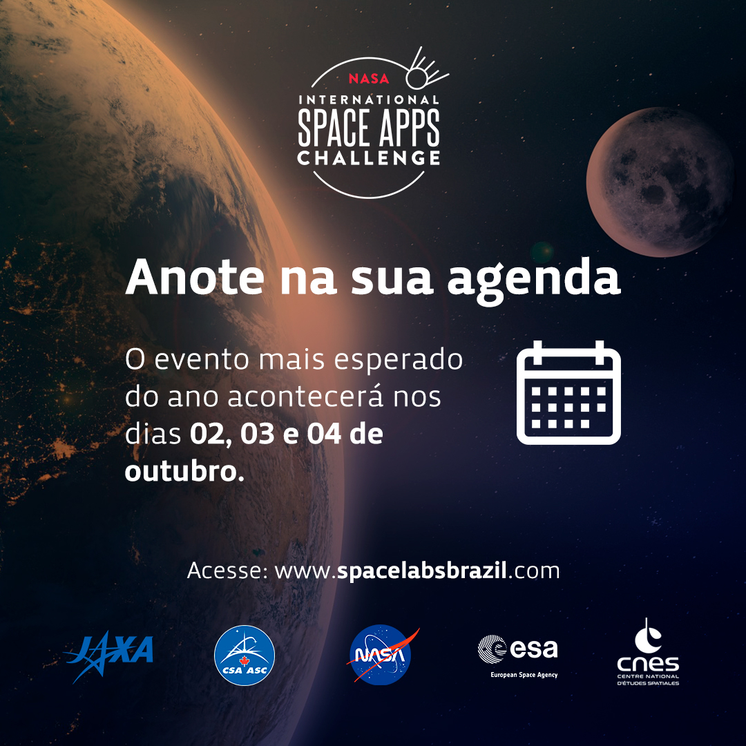 ultimo-dia-de-inscricoes-no-nasa-space-apps-2020-evento-100-digital-nos-dias-2-3-e-4-de-outubro hero image