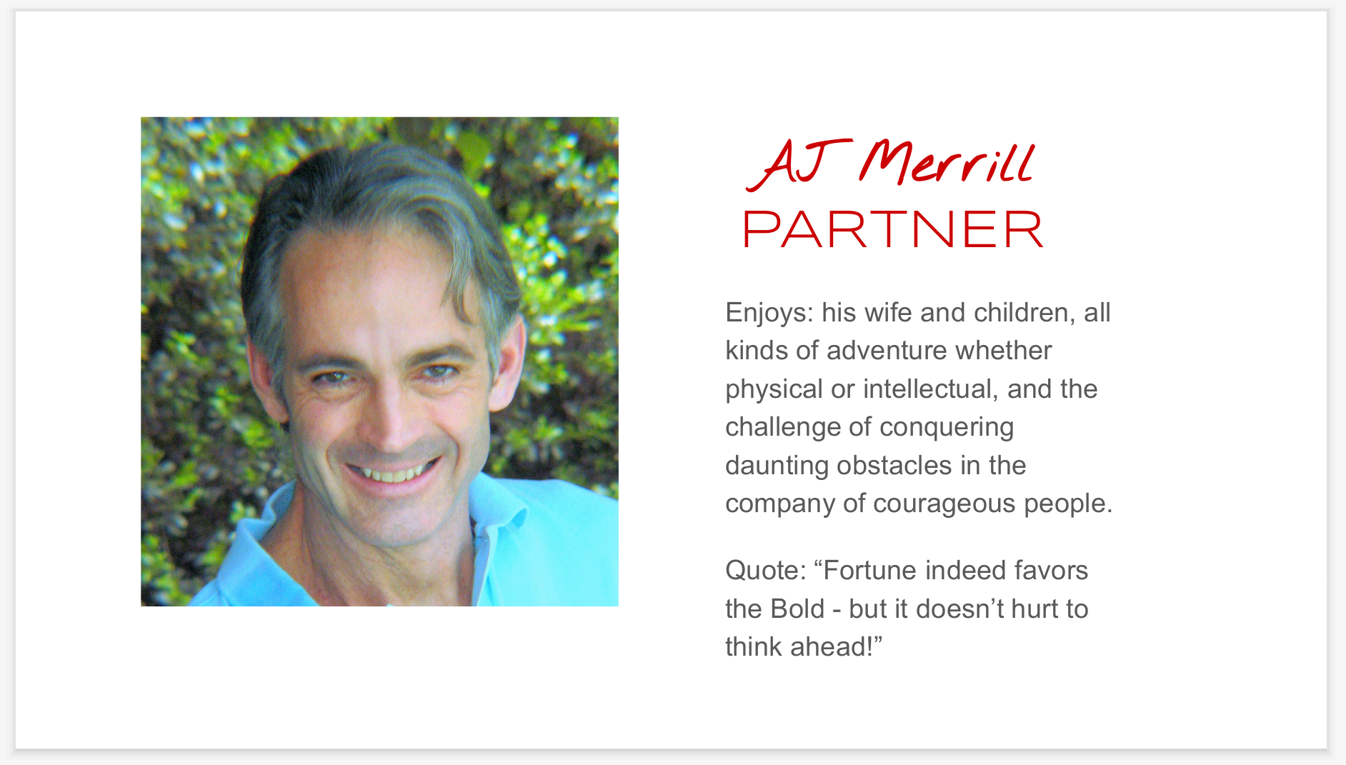 Aj Merrill