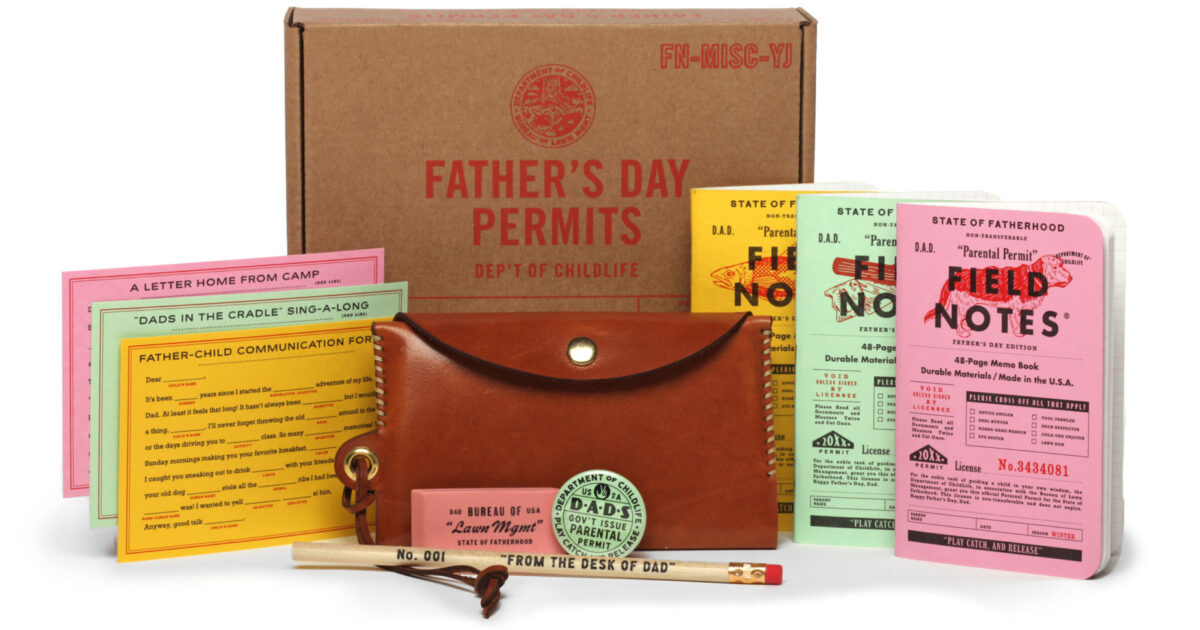 FIELDNOTESスペシャルセット Field Notes | Dad's Permit Pack