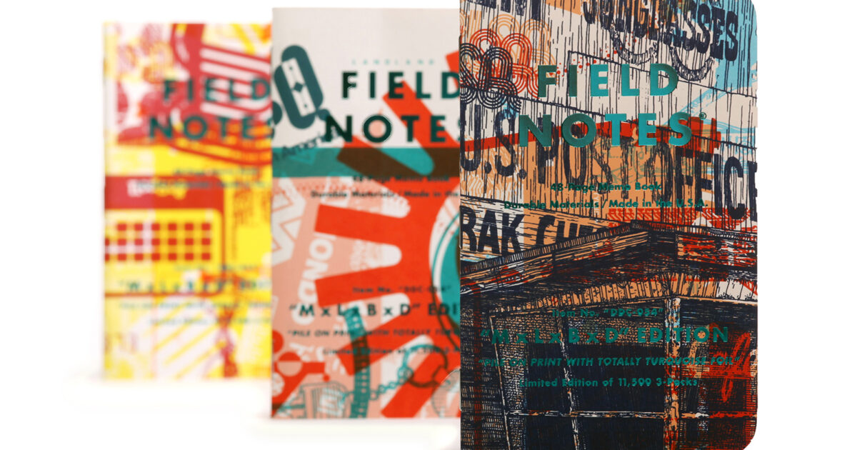 Field Notes | M × L × B × D Limited Edition 3-Pack