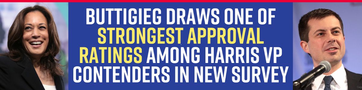 Buttigieg draws one of strongest approval ratings among Harris VP contenders in new survey
