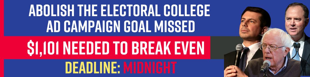 GOAL MISSED | $1,101 NEEDED TO BREAK EVEN