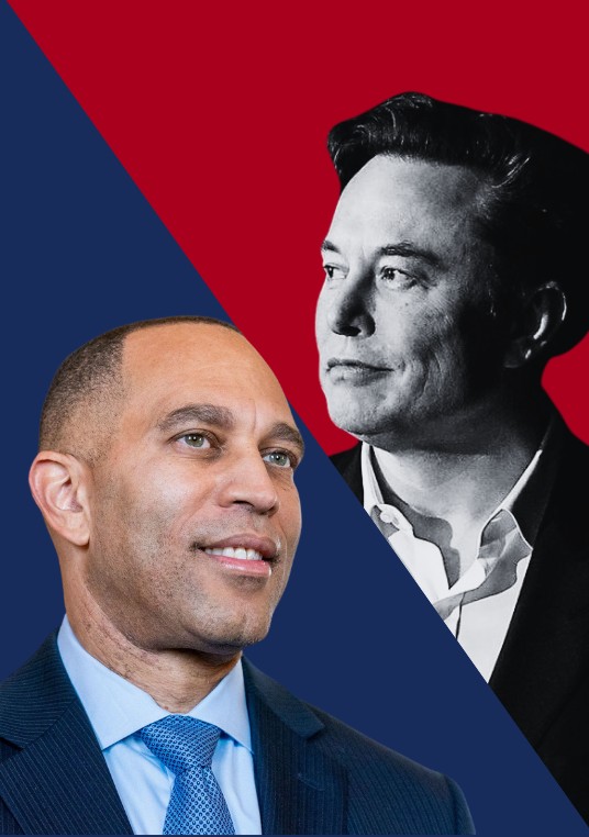 Hakeem Jeffries/Elon Musk