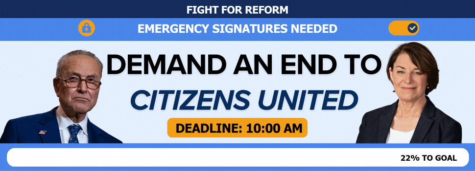 Demand an end to Citizens United