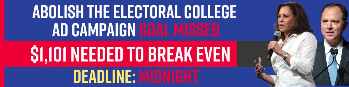 GOAL MISSED | $1,101 NEEDED TO BREAK EVEN