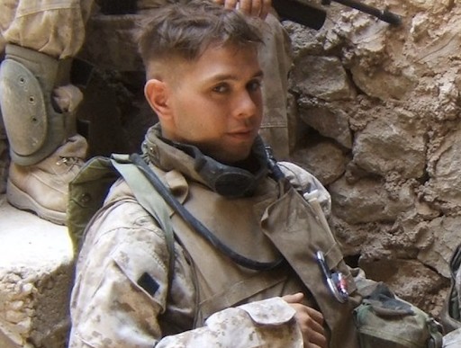 Image of Ruben Gallego in the marines Image of Ruben Gallego in the marines