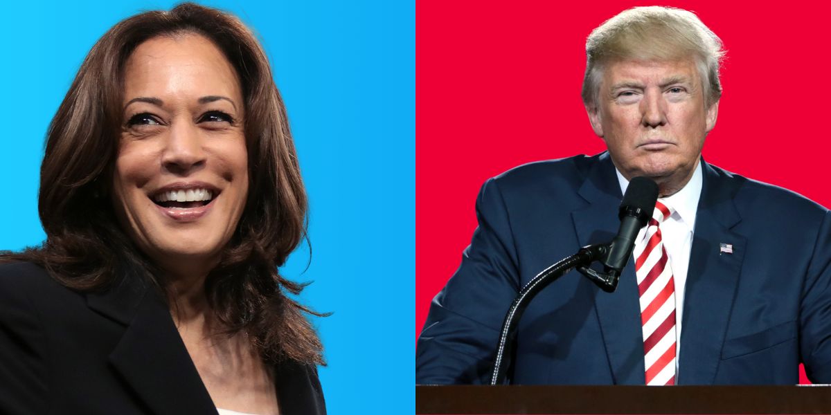 Image of VP Kamala Harris and Donald Trump