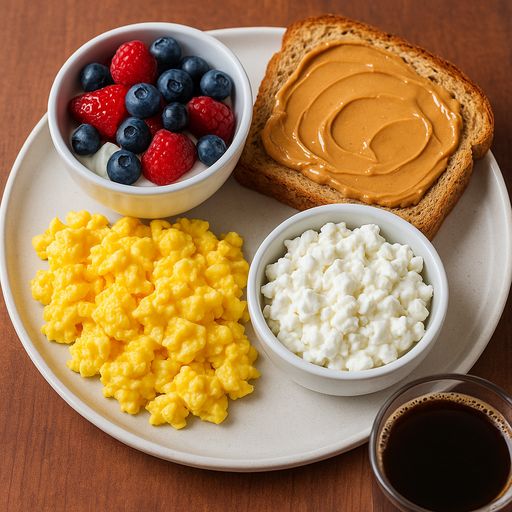 Café da Manhã Proteico para Iniciantes (2025): Guia prático para atingir 30 g de proteína com alimentos acessíveis