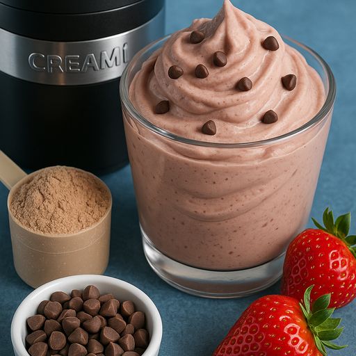 Ninja Creami para Iniciantes (2025): Sorvete proteico para emagrecer — 15 receitas de até 200 kcal, lista de compras barata e versões sem lactose