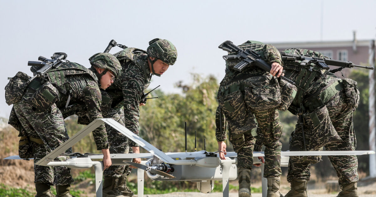 Taiwan Accelerates Drone Hellscape Strategy to Deter Chinese Invasion