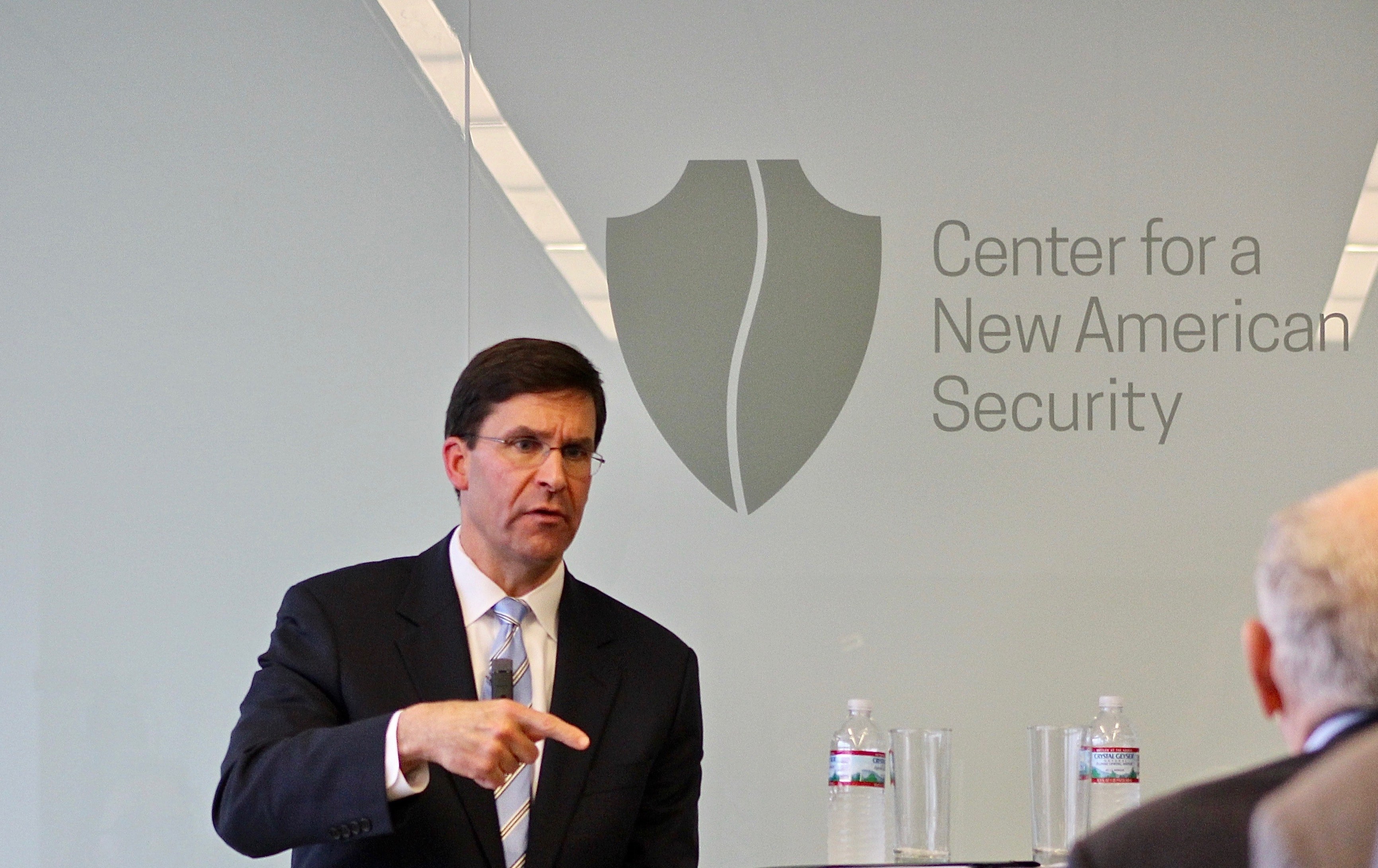 Fireside Chat with Mark Esper Center for a New American Security (enUS)