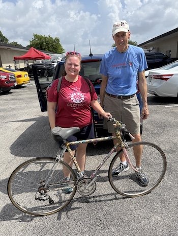 A bike donor's story