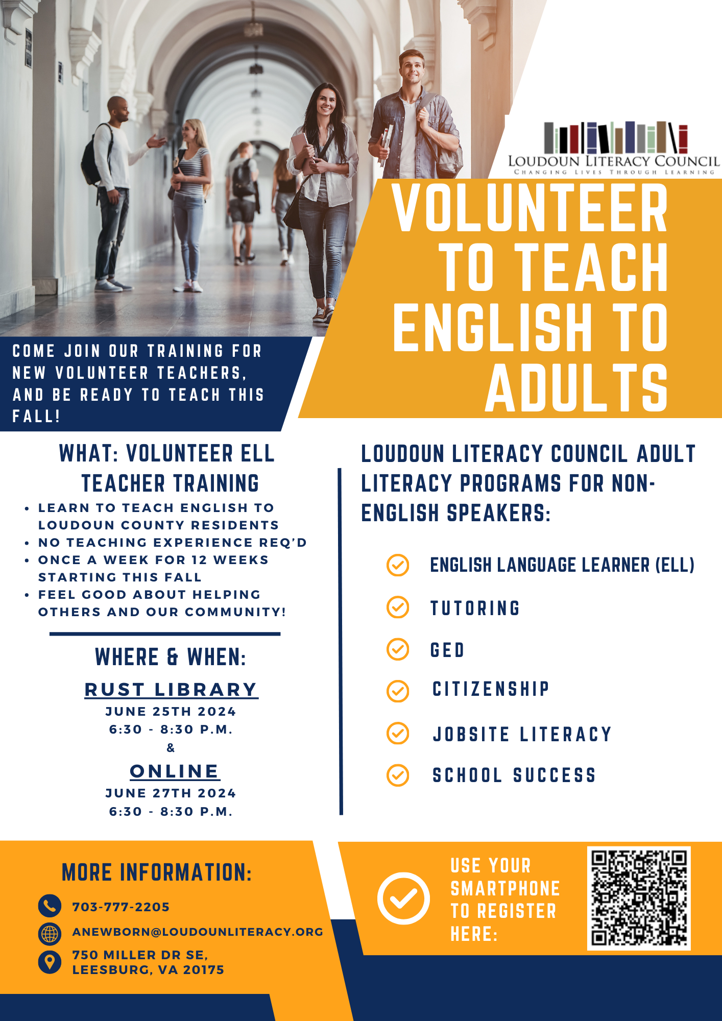 Teach Adults Basic Communication Skills (ONLINE) | Loudoun Cares