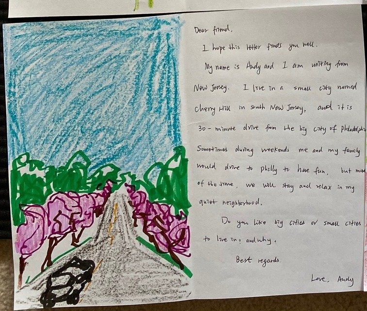 Another Letter from Andy