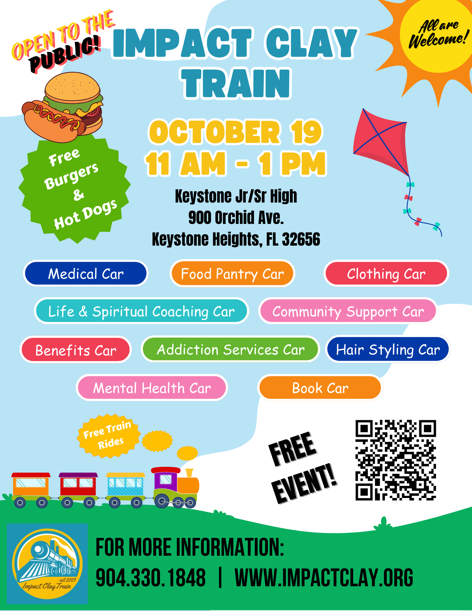 Impact Clay Train, Keystone Heights Jr./Sr. High School 10/19 Clay