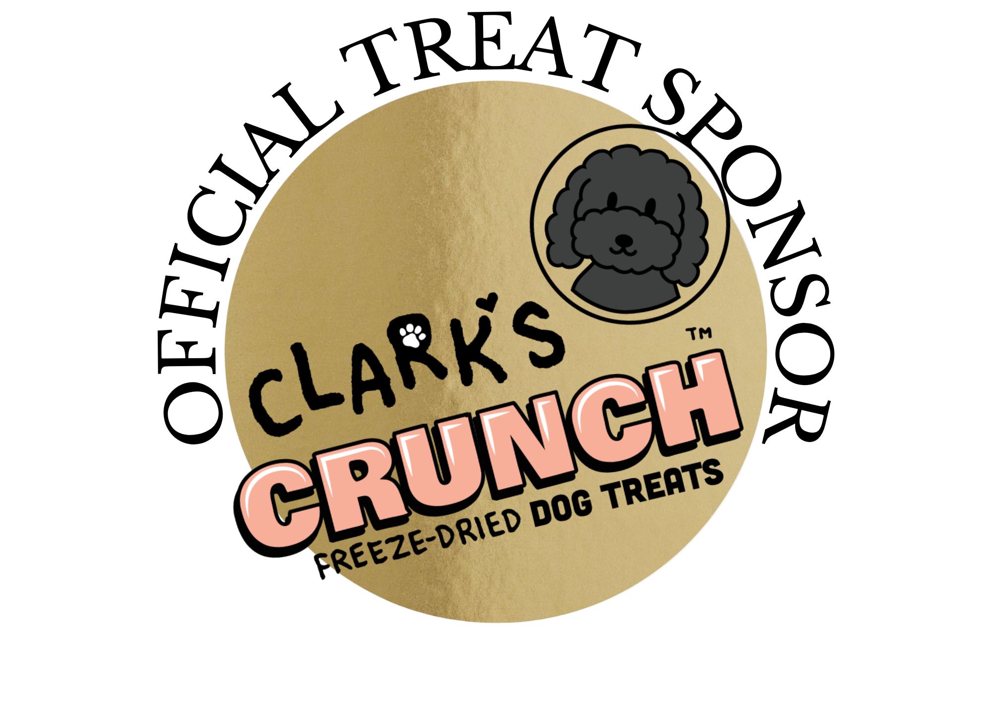Clarks Crucnh Official treat sponsor logo