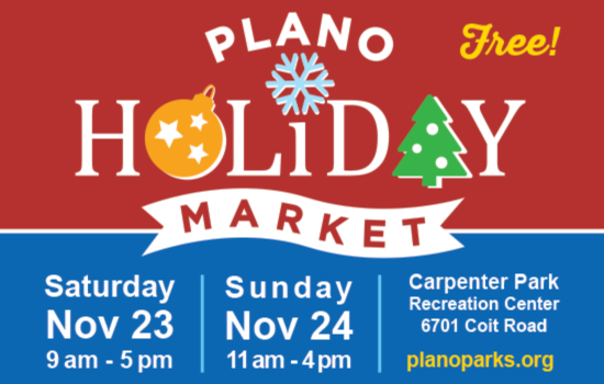 Plano Holiday Market Ad