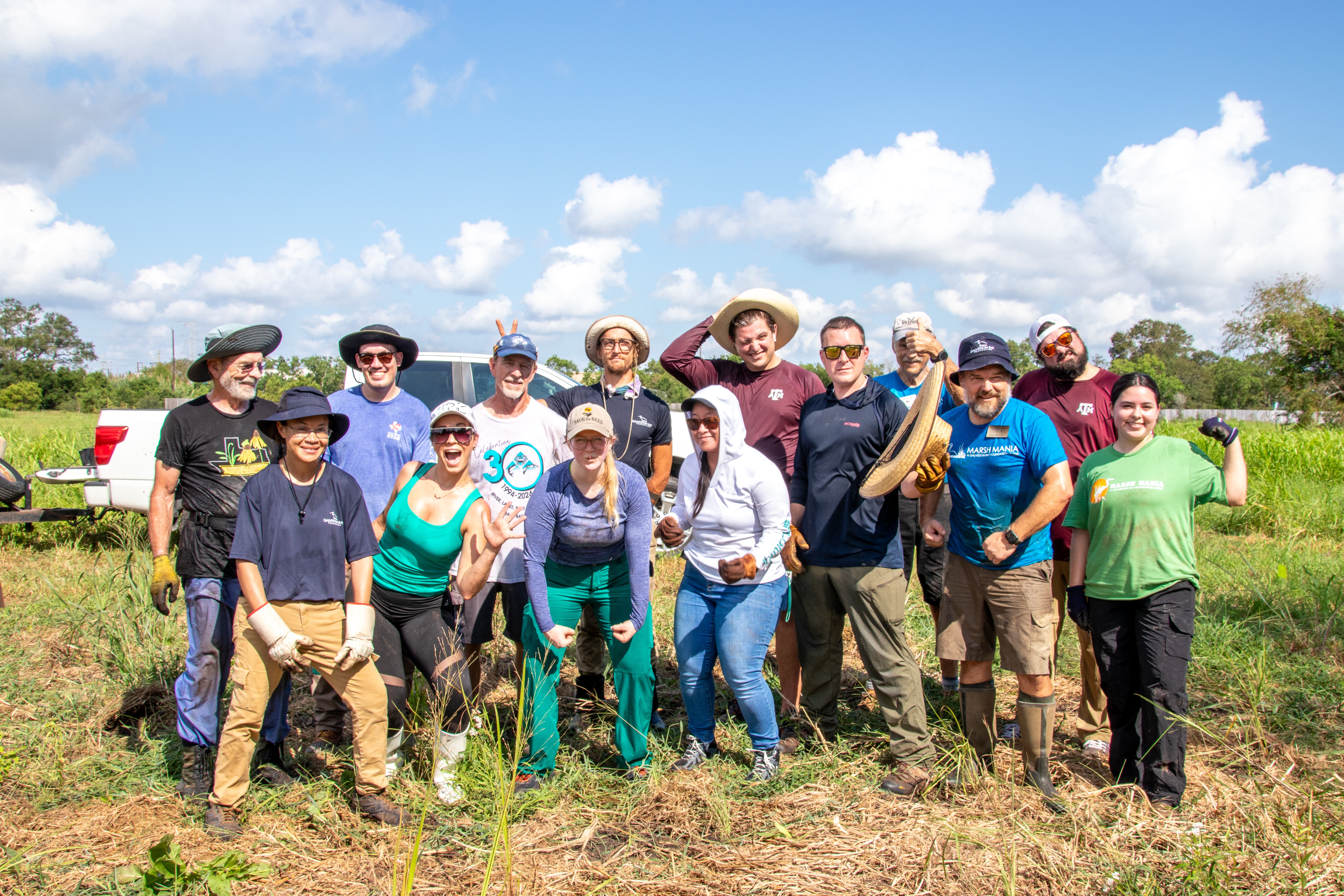 Galveston Bay Foundation volunteers