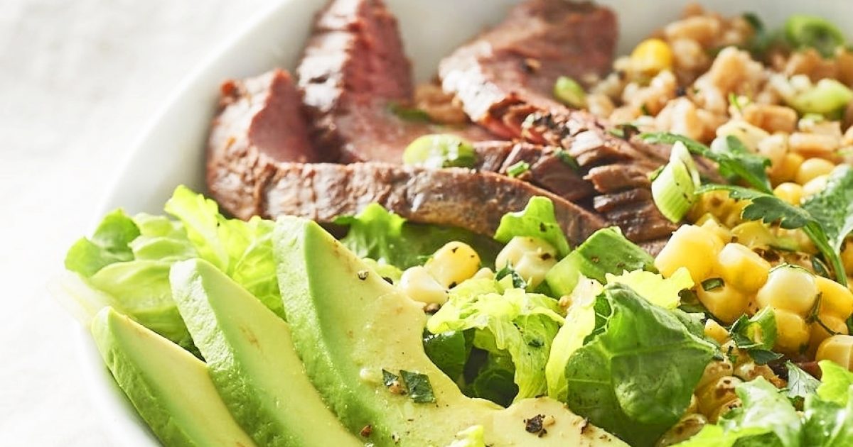 Grilled Steak Bowl - Life:Beautiful Magazine