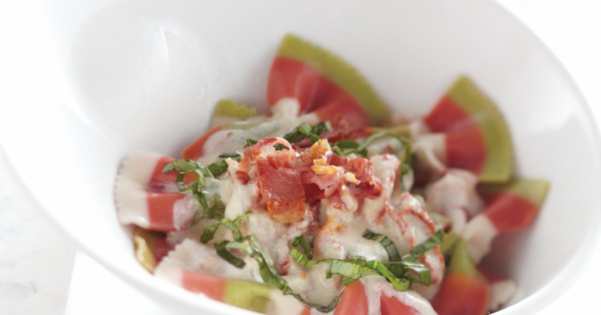 BowTie Pasta with Prosciutto and SunDried… LifeBeautiful Magazine