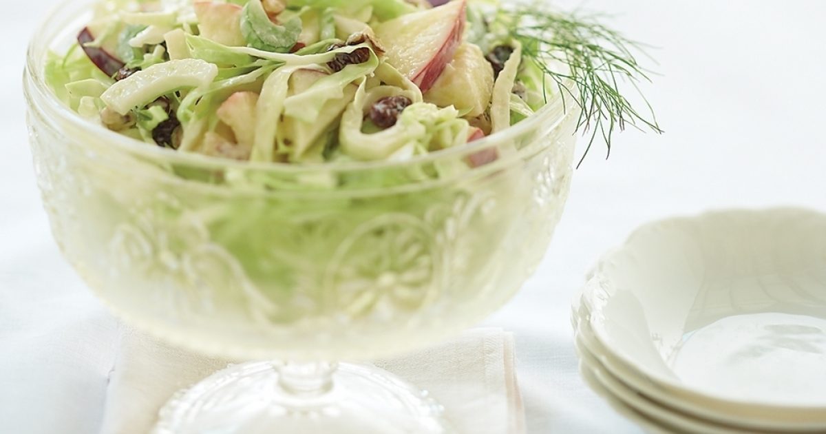 AppleFennel Slaw Recipe LifeBeautiful Magazine
