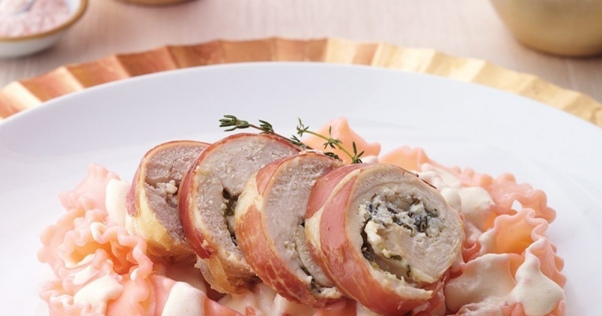 Prosciutto-Wrapped Cheese-Stuffed Chicken… - Life:Beautiful Magazine