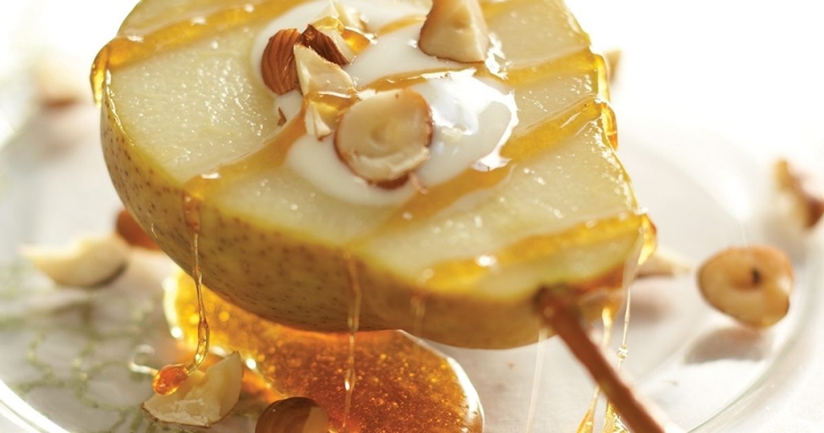 Pan-Roasted Gingered Pears with Toasted… - Life:Beautiful Magazine
