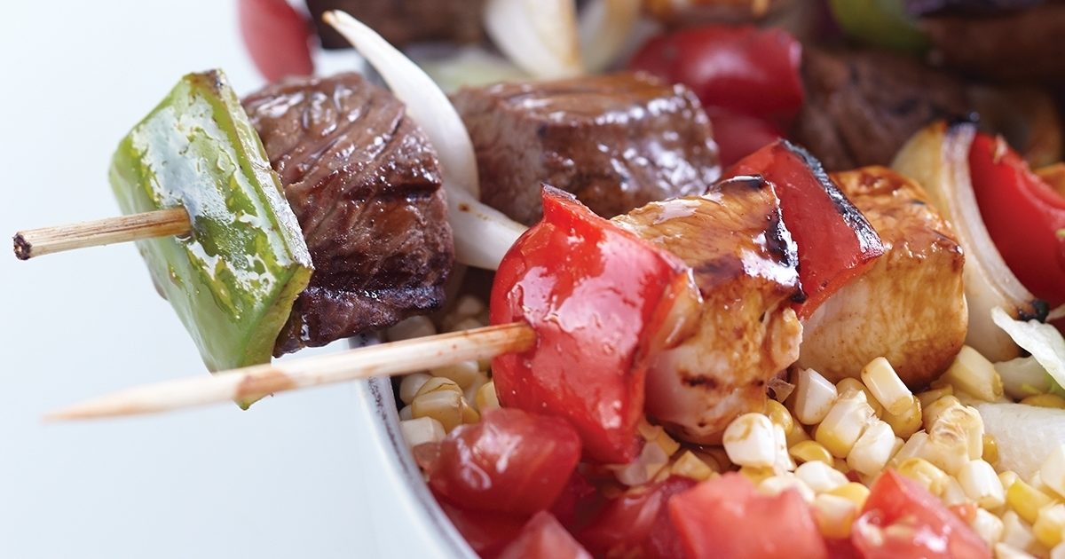 Grilled Fajita Skewers Recipe LifeBeautiful Magazine