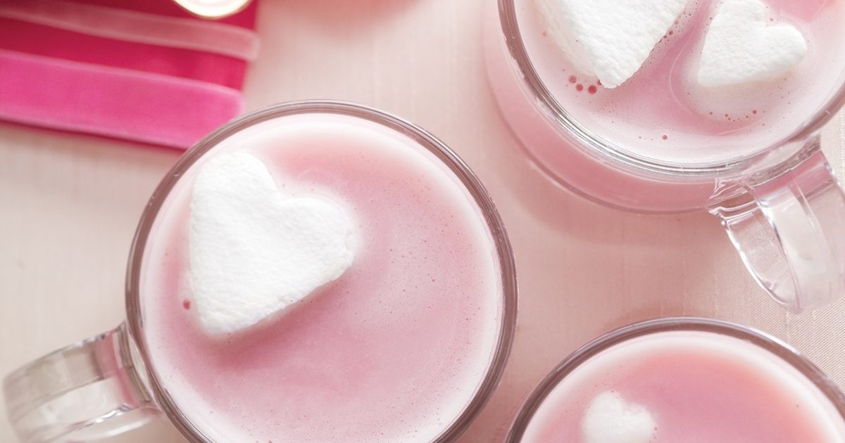 Pink Hot Chocolate Recipe LifeBeautiful Magazine