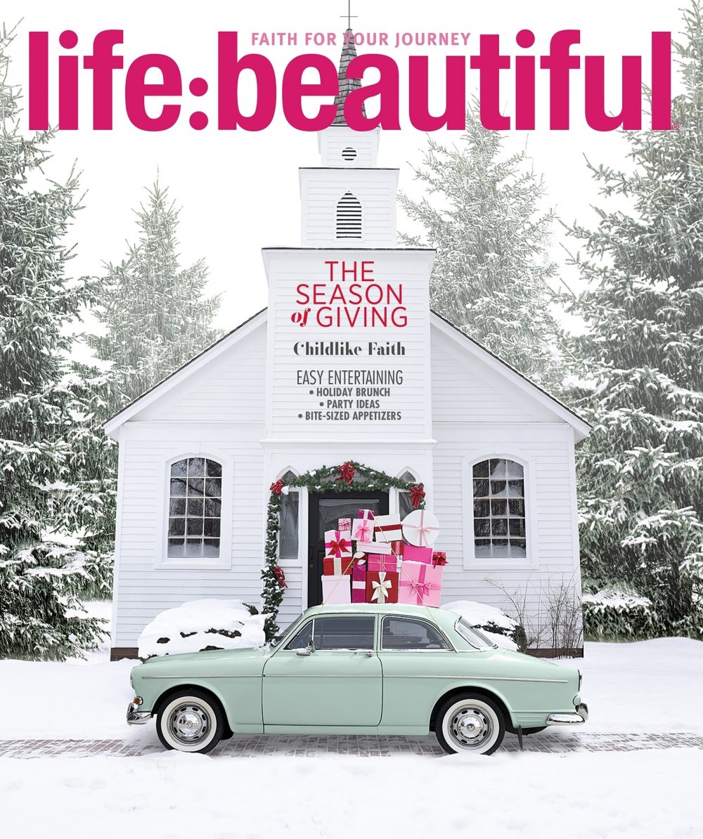Life:Beautiful Magazine Holiday 2018 cover