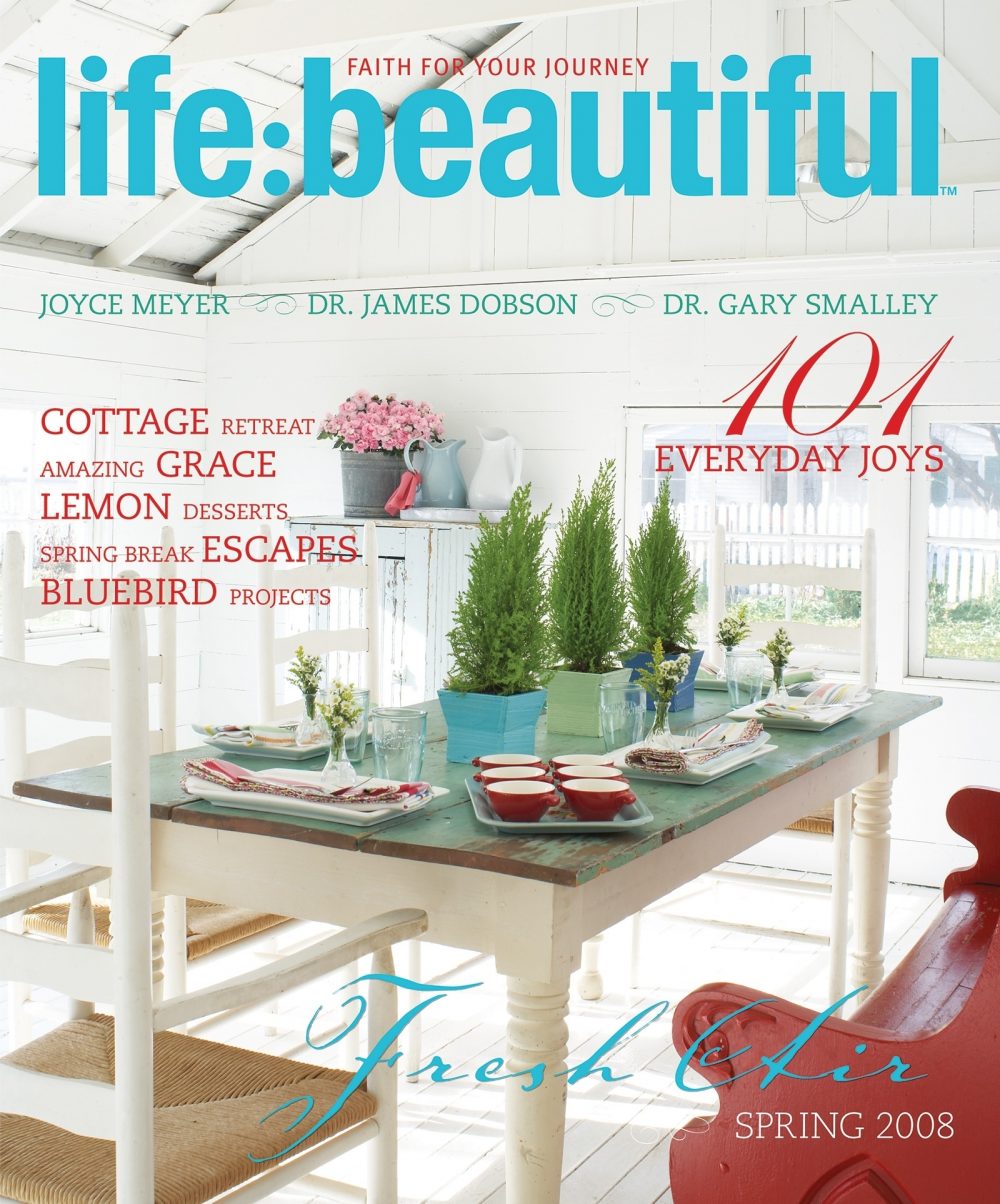 Cover of Life:Beautiful magazine Spring 2008