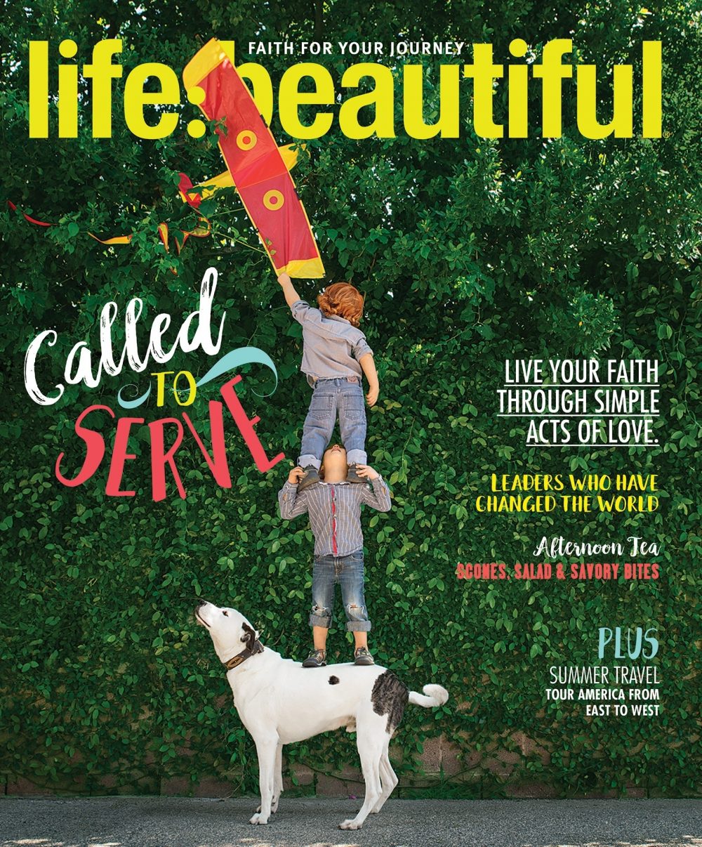 Life:Beautiful Magazine cover Spring/Summer 2018