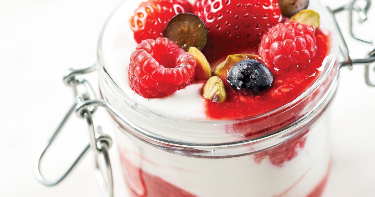 Macerated Berries and Yogurt Recipe LifeBeautiful Magazine