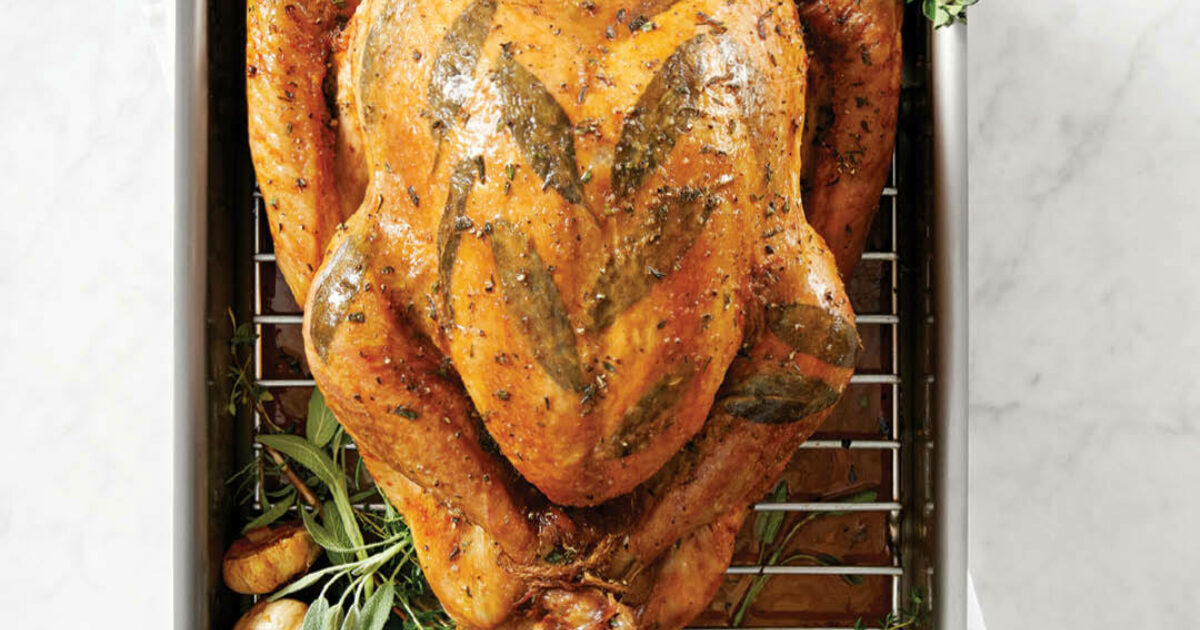 Herb Roasted Turkey Recipe - Life:Beautiful Magazine