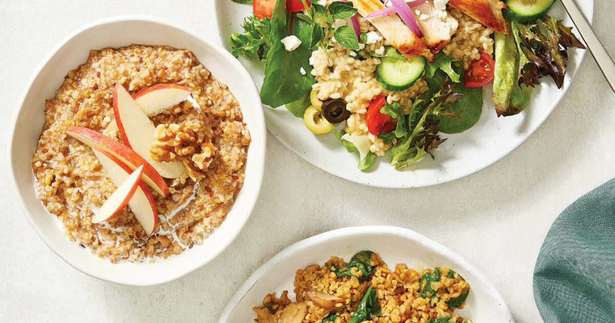 Greens n' Grains Chicken Salad Recipe - Life:Beautiful Magazine