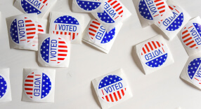 I voted stickers