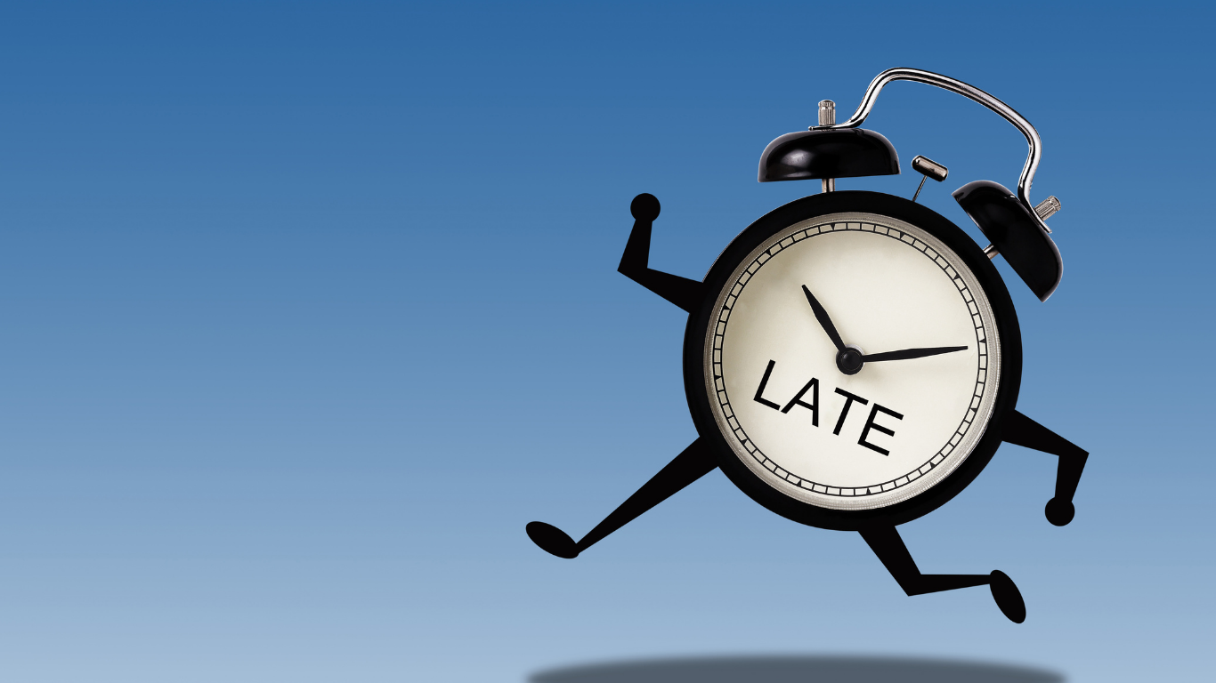 Apologizing for Being Late