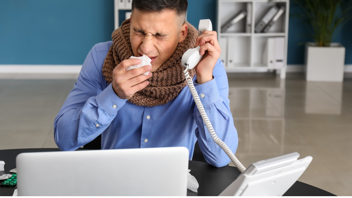 Calling in Sick to the Office