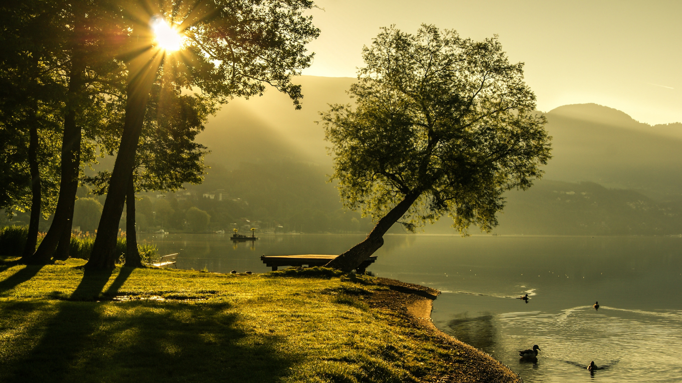 Sunset in the Park